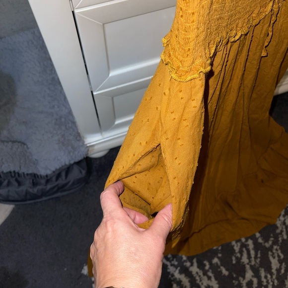 Cotton spring, summer dress. Very pretty and comfortable. - Picture 6 of 7